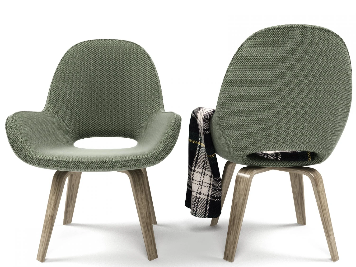 agata armchair 3D Model .c4d .max .obj .3ds .fbx .stl .blend 