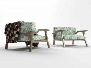 66 armchair 3Dモデル
