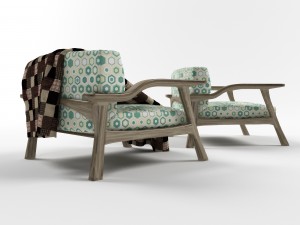 66 armchair 3Dモデル