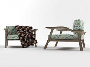 66 armchair 3Dモデル