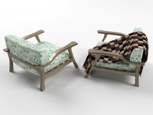 66 armchair 3Dモデル