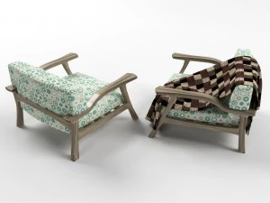 66 armchair 3D Model