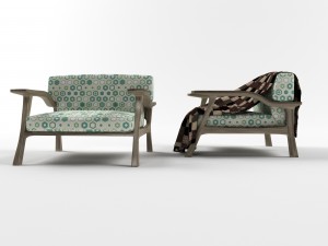 66 armchair 3Dモデル