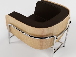 egg armchair 3D Model