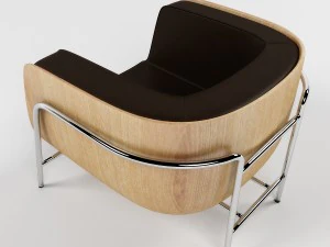 egg armchair 3D Model