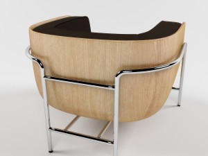 egg armchair 3D Model