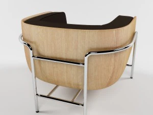 egg armchair 3D Model