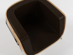 egg armchair 3D Model
