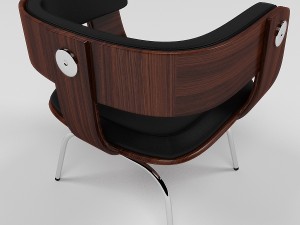 thema armchair Modello 3D