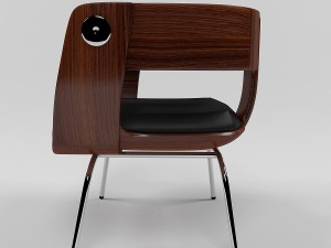 thema armchair Modello 3D