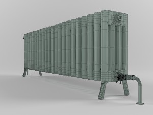 charlston-41 heating radiator 3D Model