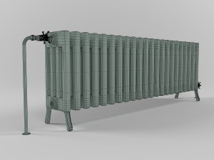 charlston-41 heating radiator 3D Model