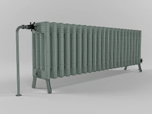 charlston-41 heating radiator 3D Model