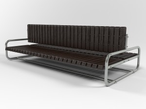 kranz urban bench 3D Model