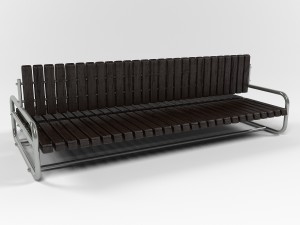 kranz urban bench 3D Model