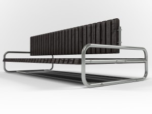 kranz urban bench 3D Model