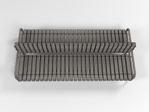 kranz urban bench 3D Model