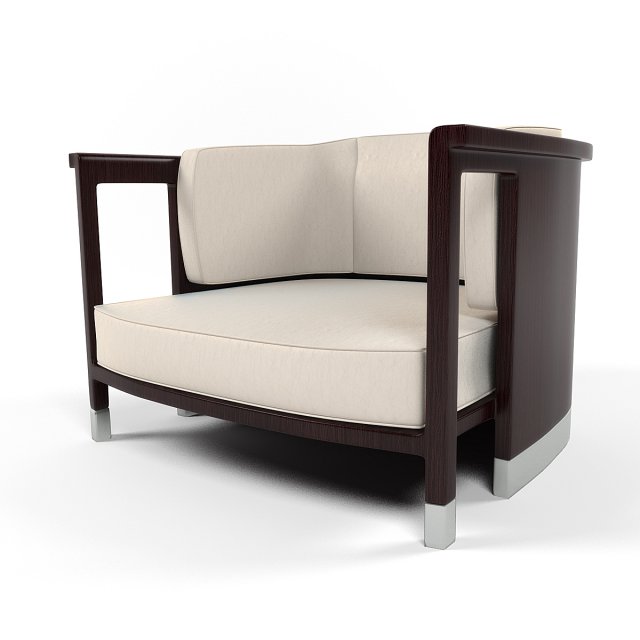 dropp armchair 3D Model .c4d .max .obj .3ds .fbx .stl .blend 