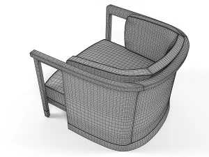 Dropp-Sessel 3D Modell