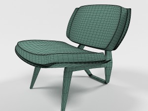 elga elephant chair 3D Model