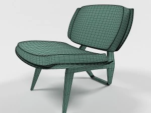 elga elephant chair 3D Model