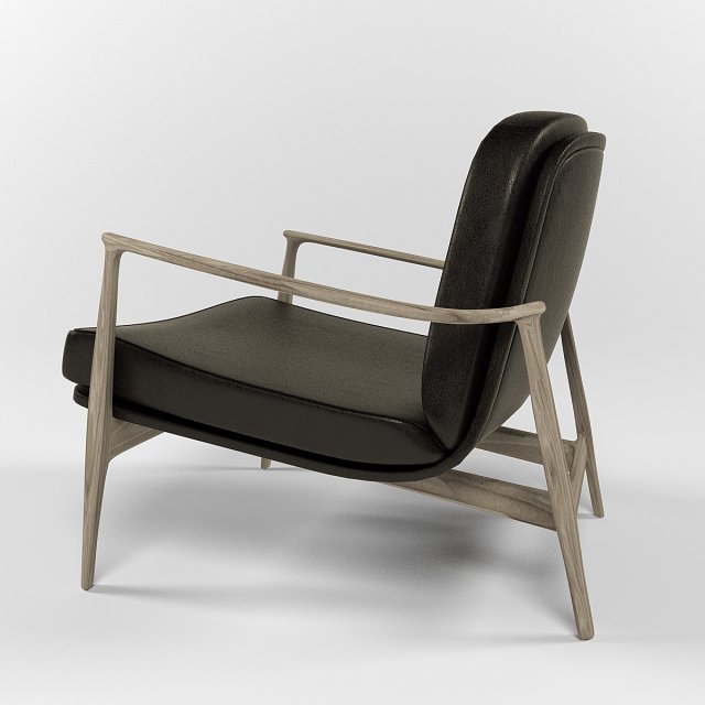 elle armchair Modelo 3D .c4d .max .obj .3ds .fbx .stl .blend 
