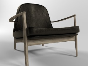 elle armchair Modelo 3D
