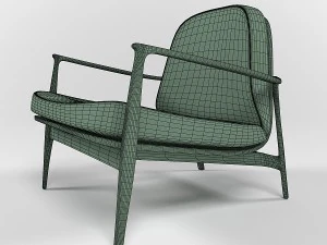 elle armchair 3D Model