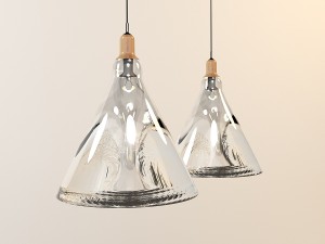 bottle pendant lamp 3D Model