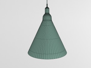 bottle pendant lamp 3D Модель