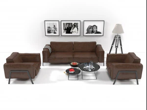 rolf benz furniture set 3D Model