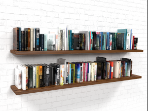 100 books 3D Model