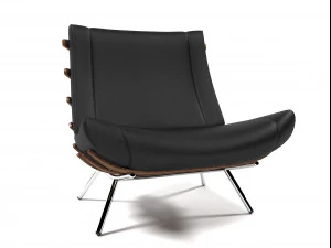 1801 lounge chair 3D Model