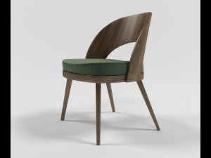 aksamit dining chair Modelo 3D