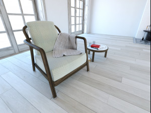 alison armchair set 3D मॉडल
