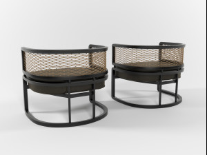 armchair 0511 Modelo 3D
