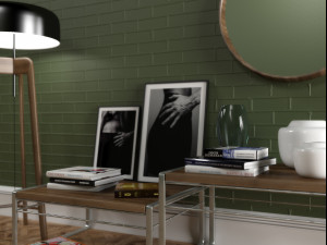 sideboard set 2601 3D 模型