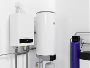 boiler buderus u072-35 with drazice okc160 waterheater Modèle 3D