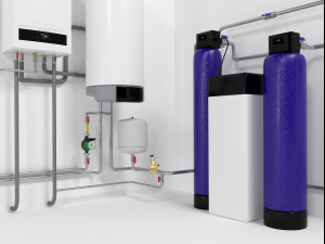 boiler buderus u072-35 with drazice okc160 waterheater Modèle 3D