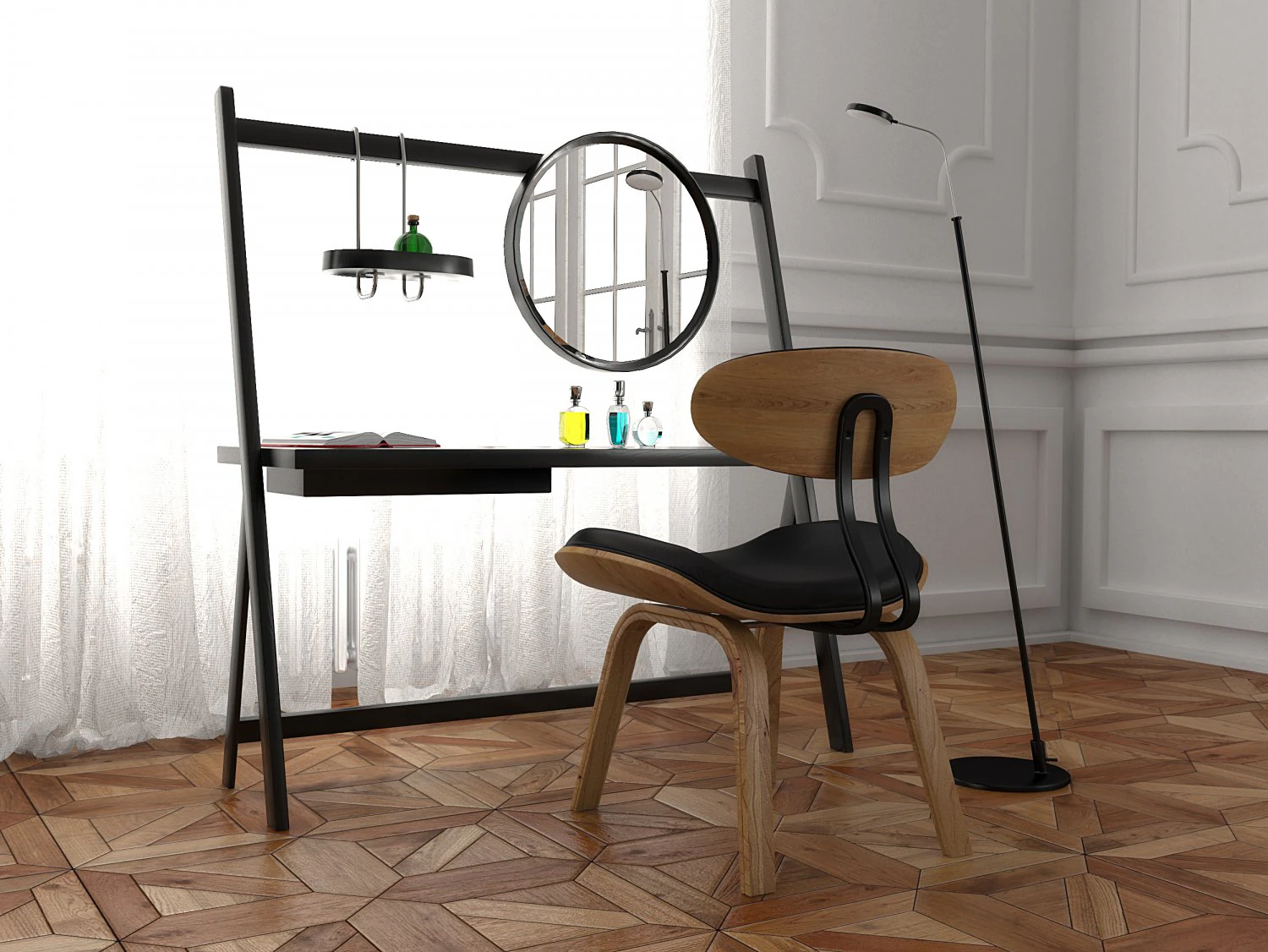 furniture set 2608 3D Model .c4d .max .obj .3ds .fbx .stl .blend 