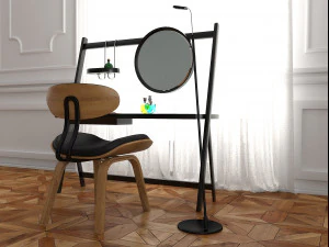 furniture set 2608 3D Model