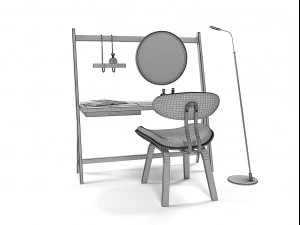 furniture set 2608 3D Model