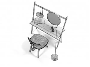 furniture set 2608 3D Model