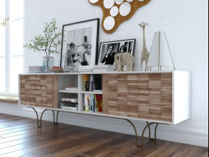 sideboard set 2510 Model 3D