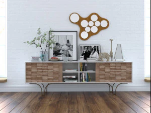 сервант 2510 3D Модель