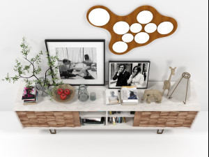 sideboard set 2510 Model 3D