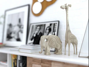 juego de aparador 2510 Modelo 3D