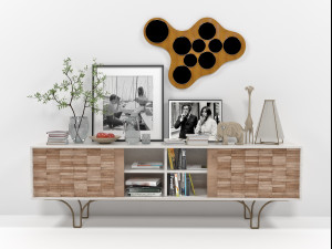 sideboard set 2510 Model 3D