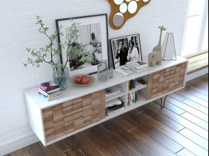 sideboard set 2510 Model 3D