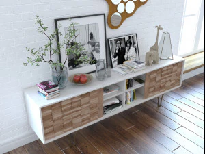 juego de aparador 2510 Modelo 3D